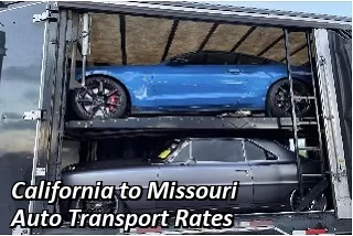 California to Missouri Auto Transport Rates