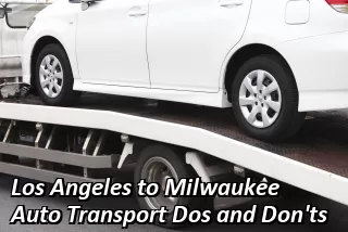 Los Angeles to Milwaukee Auto Transport Rates