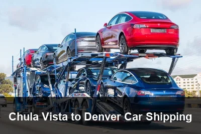 Chula Vista to Denver Car Shipping