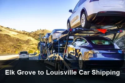 Elk Grove to Louisville Car Shipping
