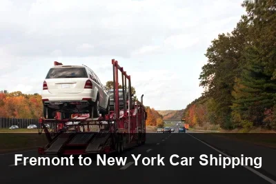 Fremont to New York Car Shipping