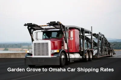 Garden Grove to Omaha Car Shipping Rates