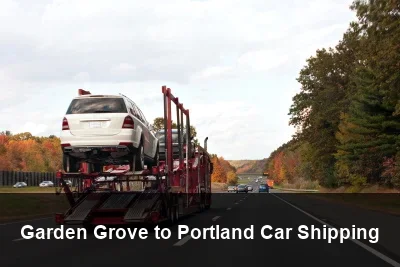 Garden Grove to Portland Car Shipping