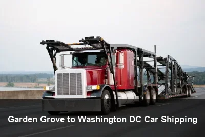 Garden Grove to Washington DC Car Shipping