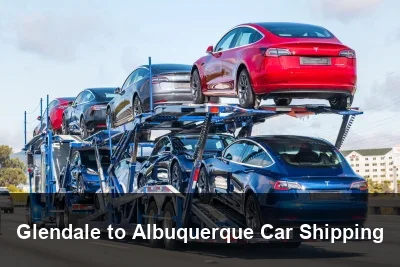 Glendale to Albuquerque Car Shipping