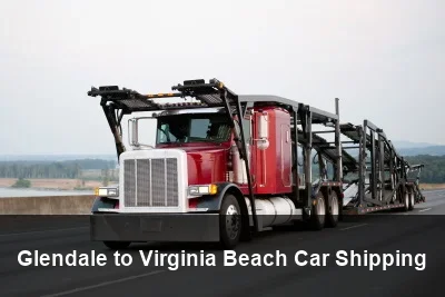 Glendale to Virginia Beach Car Shipping
