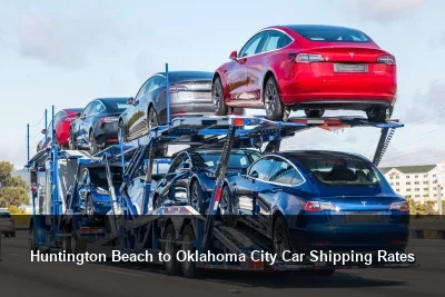 Huntington Beach to Oklahoma City Car Shipping Rates