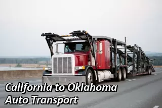California to Oklahoma Auto Transport