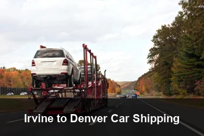 Irvine to Denver Car Shipping