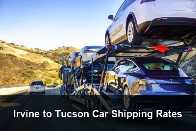 Irvine to Tucson Car Shipping Rates