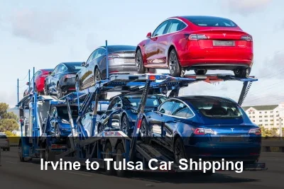 Irvine to Tulsa Car Shipping
