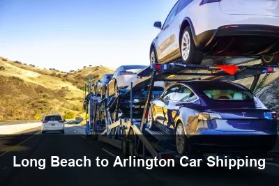 Long Beach to Arlington Car Shipping
