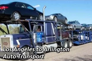 Los Angeles to Arlington Auto Transport