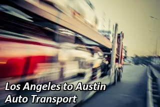 Los Angeles to Austin Auto Transport