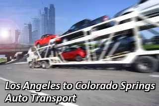 Los Angeles to Colorado Springs Auto Transport