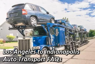 Los Angeles to Indianapolis Auto Transport FAQs
