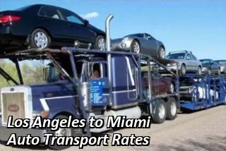 Los Angeles to Miami Auto Transport Rates
