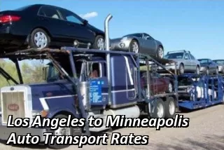 Los Angeles to Minneapolis Auto Transport Rates