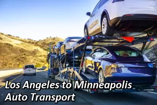 Los Angeles to Minneapolis Auto Transport