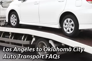 Los Angeles to Oklahoma City Auto Transport FAQs