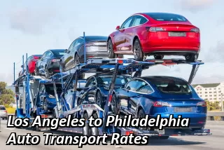 Los Angeles to Philadelphia Auto Transport Rates