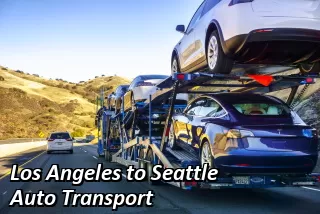 Los Angeles to Seattle Auto Transport