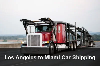 Los Angeles to Miami Car Shipping