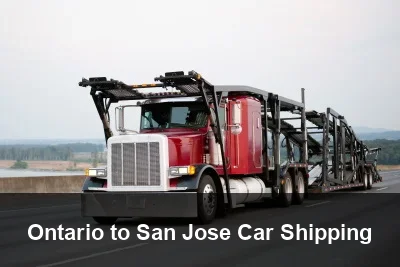 Ontario to San Jose Car Shipping