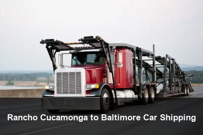 Rancho Cucamonga to Baltimore Car Shipping