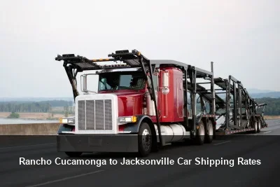 Rancho Cucamonga to Jacksonville Car Shipping Rates