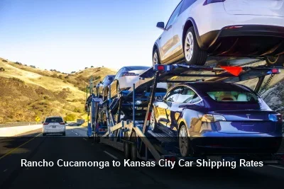 Rancho Cucamonga to Kansas City Car Shipping Rates