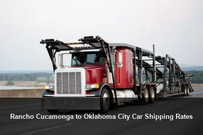 Rancho Cucamonga to Oklahoma City Car Shipping Rates