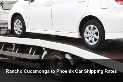 Rancho Cucamonga to Phoenix Car Shipping Rates