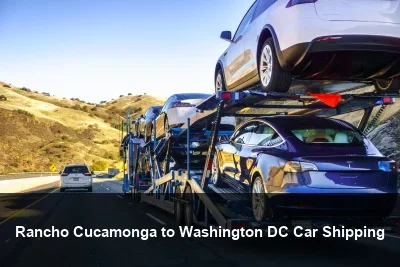 Rancho Cucamonga to Washington DC Car Shipping