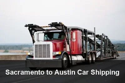 Sacramento to Austin Car Shipping