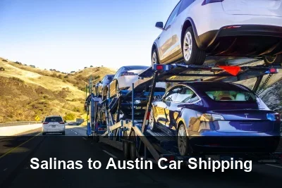 Salinas to Austin Car Shipping
