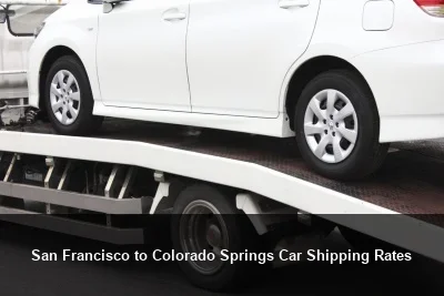 San Francisco to Colorado Springs Car Shipping Rates
