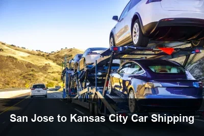San Jose to Kansas City Car Shipping