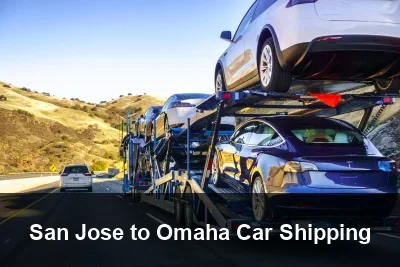 San Jose to Omaha Car Shipping