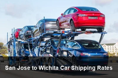 San Jose to Wichita Car Shipping Rates