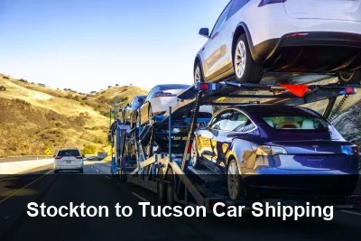 Stockton to Tucson Car Shipping